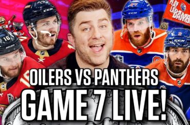 Stanley Cup Final - Edmonton Oilers @ Florida Panthers Game 7 LIVE w/ Steve Dangle