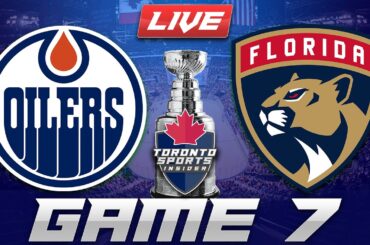 Edmonton Oilers vs Florida Panthers Game 7 LIVE Stream Game Audio | NHL Stanley Cup Finals Hangout