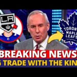 BIG MOVES! LEAFS STAR HEADING TO THE KINGS! LOS ANGELES, YOUR NEW HOME? NHL NEWS! MAPLE LEAFS NEWS
