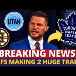 NOW! LEAFS MAKING 2 BIG TRADES IN THE NHL! SEE WHO'S LEAVING AND WHO'S COMING IN! MAPLE LEAFS NEWS