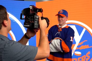 New York Islanders Simon Holmstrom's 2019 NHL Draft Look Back