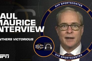 Paul Maurice at a loss for words after the Panthers' Stanley Cup victory 🏆 | SC with SVP