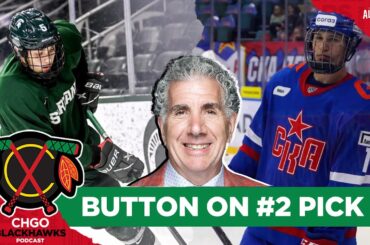 Demidov or Levshunov? Blackhawks big NHL Draft decision with Craig Button | CHGO Blackhawks Podcast