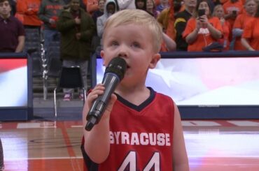 3-year-old National Anthem singer Drake Grillo