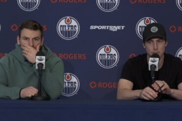 RAW | Zach Hyman, Ryan Nugent-Hopkins 06.26.24