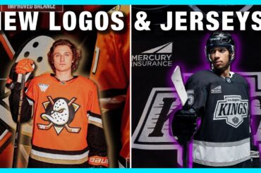 Reacting to New KINGS & DUCKS Fanatics Jerseys!