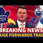 LAST MINUTE! LEAFS MAKING 4 HUGE FORWARDS TRADES! CONFIRMED NOW! MAPLE LEAFS NEWS