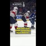 Nick Paul's Goal Keeps Tampa Bay's Hopes Alive for