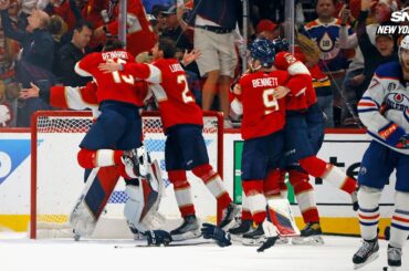 Panthers shut down Connor McDavid, Oilers to capture the Stanley Cup