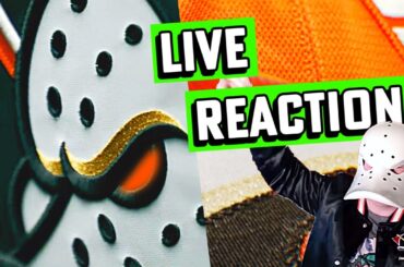 LIVE reaction to the NEW Anaheim Mighty Ducks Jerseys!