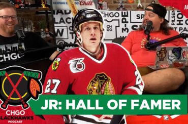 Former Chicago Blackhawks star Jeremy Roenick is a Hall of Famer! | CHGO Blackhawks Podcast