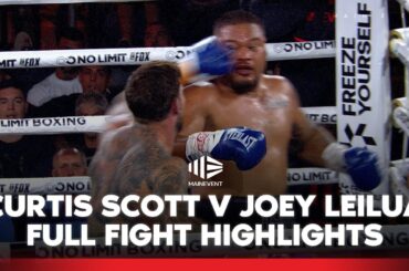 Curtis Scott v Joey Leilua - Full Fight Highlights 🏉🥊 I Main Event I Fox Sports Australia