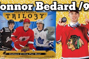 My Biggest Connor Bedard!! 23-24 Trilogy Hockey Hobby Box Break!!