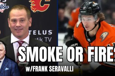 Smoke or Fire?: Trevor Zegras Update & Calgary Flames Rumors | Daily Faceoff Live