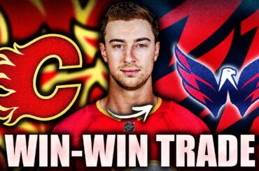 CALGARY FLAMES MAKE A HUGE WIN-WIN TRADE WITH THE WASHINGTON CAPITALS: ANDREW MANGIAPANE TO CAPS