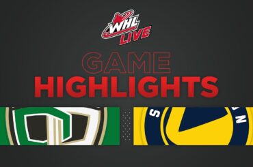 WHL Highlights: Raiders (1) at Blades (3) - December 27, 2022