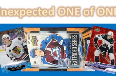 Pulling an Unexpected ONE of ONE On Release Day! 2023-24 Upper Deck Extended Series