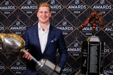 Mackinnon takes home Ted Lindsay and Hart Trophy 🏆🐶🏆