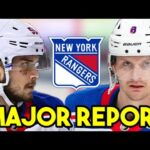 New York Rangers REPORT REVEALS Possible Jacob Trouba TRADE | Ryan Lindgren DEAL COMING SOON?