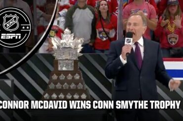 Connor McDavid is awarded the Conn Smythe Trophy despite Oilers' Stanley Cup loss | NHL on ESPN