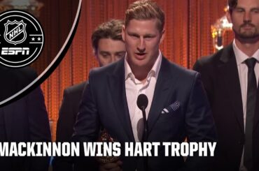 Colorado’s Nathan MacKinnon wins Hart Trophy | NHL on ESPN