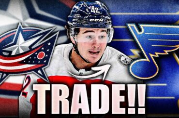 BLUE JACKETS MAKE A SURPRISING TRADE WITH THE ST LOUIS BLUES… COLUMBUS SAYING GOODBYE TO TEXIER