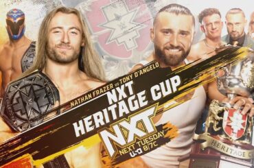Tony D'Angelo vs Nathan Frazer - NXT Heritage Cup Match (1/2): NXT, Jun. 25, 2024