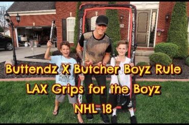 Buttendz X Butcher Boyz Rule  - LAX grips for the boyz - NHL 18