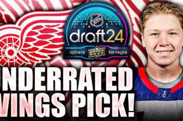 STEVE YZERMAN TAKES ONE OF THE BEST PASSERS IN THE DRAFT: UNDERRATED DETROIT RED WINGS PROSPECT