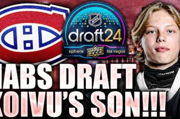 HABS DRAFT SAKU KOIVU'S SON AATOS KOIVU: MONTREAL CANADIENS TOP PROSPECTS