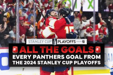 EVERY GOAL from the Panthers’ 2024 Stanley Cup run