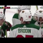 Jonas Brodin Goal vs CHI 01-10-18