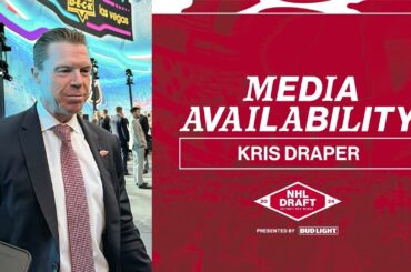 Kris Draper 2024 NHL Draft Day 2 | June 29, 2024