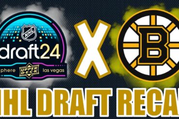THE DRAFT THAT CHANGED IT ALL!!! Boston Bruins NHL Draft Recap + Jakub Lauko Trade Analysis!!!