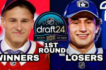 WINNERS and LOSERS of the 1st Round of the 2024 NHL Entry Draft