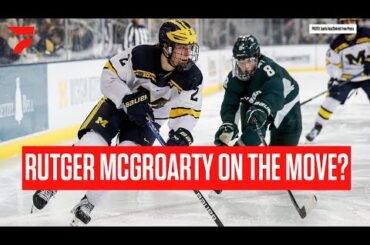 If The Winnipeg Jets Trade Rutger McGroarty Around The 2024 NHL Draft, What's The Return?