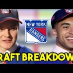 New York Rangers DRAFTED SOME POTENTIAL STARS | Rangers 2024 NHL Draft Recap