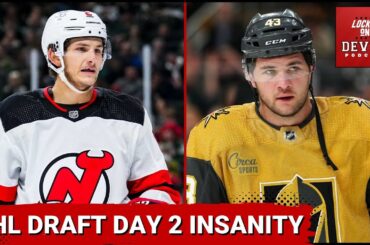 2024 NHL Draft Day Two: Devils Traded Away John Marino, Alexander Holtz, & Akira Schmid...Chaos