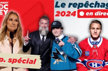 Repêchage LNH 2024 : Qui sera le choix du Canadien de Montréal? | Tellement Hockey en direct