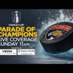 WATCH LIVE: Stanley Cup Parade of Champions, Sunday at 11 a.m.