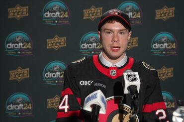 2024 NHL Draft Selections: Luke Ellinas (104th Overall, Ottawa Senators)