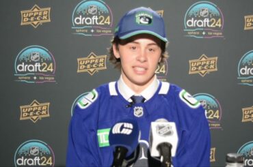 2024 NHL Draft Selections: Anthony Romani (162nd Overall, Vancouver Canucks)