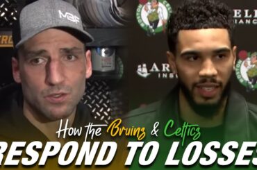 How the Celtics & Bruins React Differently to Bad Losses