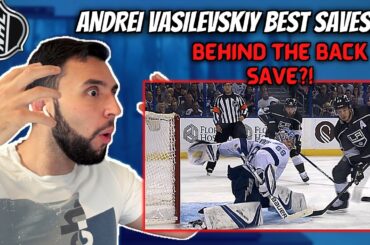 BASKETBALL FAN Reacts to ANDREI VASILEVSKIY BEST CAREER SAVES *THESE SAVES MAKE NO SENSE!*