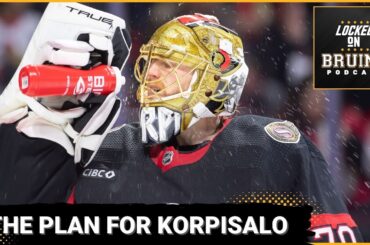 The plan for Joonas Korpisalo + RIP Bruins Centennial logo