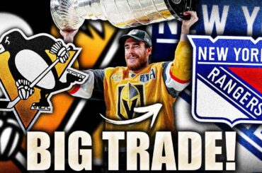 PENGUINS MAKE A HUGE TRADE W/ THE NEW YORK RANGERS: PITTSBURGH TRADES REILLY SMITH FOR DRAFT PICKS