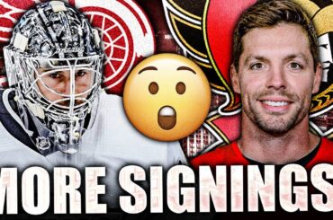 STEVE YZERMAN SIGNS ANOTHER GOALIE + DAVID PERRON LEAVES THE DETROIT RED WINGS FOR OTTAWA SENATORS