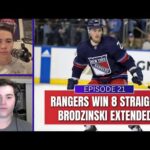 Rangers win 8 straight, Jonny Brodzinski extended | Talkin' Rangers Episode 21