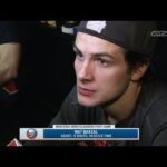 Mat Barzal Reacts To A Tough Loss Against Bruins | New York Islanders Post Game