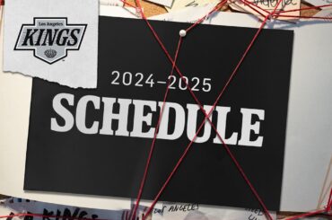LA Kings Release 2024-25 NHL Regular Season Schedule!